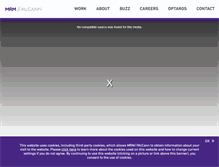 Tablet Screenshot of mrm-mccann.com